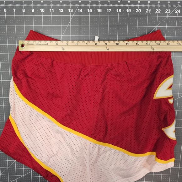 Vintage Atlanta Hawks Team Issued Shorts 34x4 1987 #42 Kevin Willis Game Worn - Picture 11 of 14
